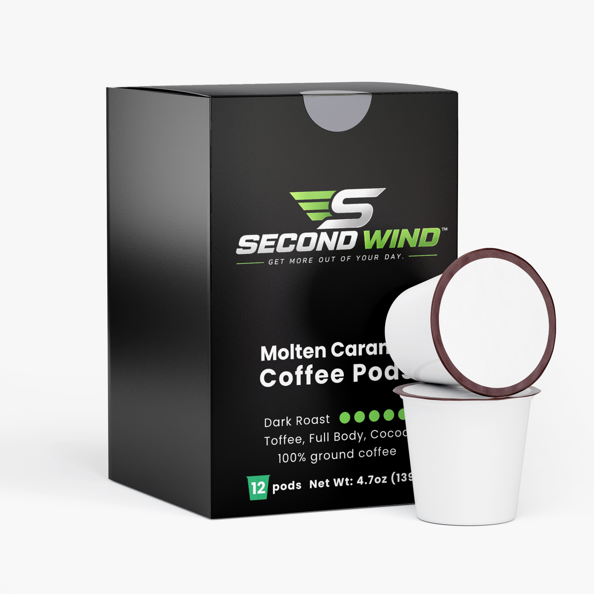 Molten Caramel Coffee Pods (Dark Roast)