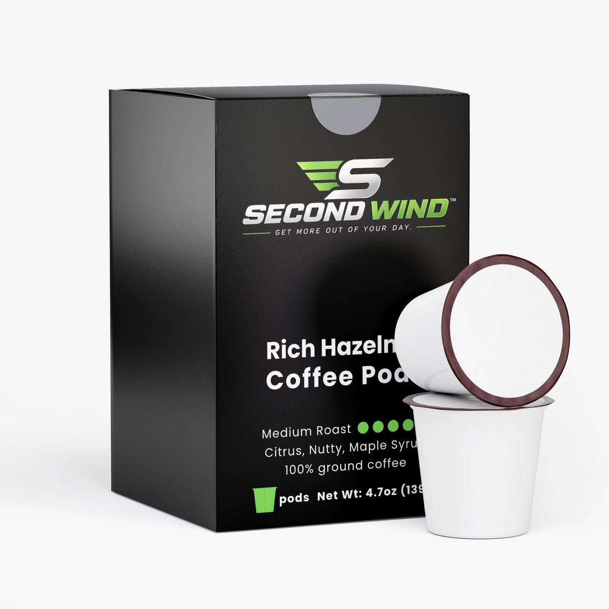 Rich Hazelnut Coffee Pods (Medium Roast)